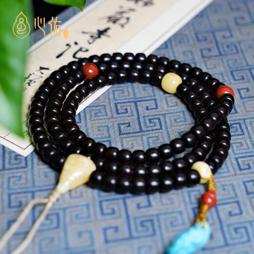 Xinyounan red beeswax turquoise three-way Buddha head and back cloud disciple beads passion seeds star and moon bodhi accessories full set literary toy S3 set suitable for 6.5-7.5mm