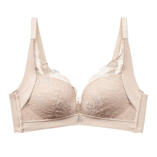 Oudifen underwear women's wire-free bra antibacterial skin-friendly side breast collection small breast push-up bra girlfriend gift