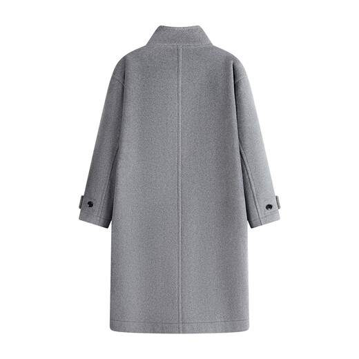 NVG YOUNG Italian dinghy men's long knee-length woolen coat men's coat autumn and winter casual windbreaker