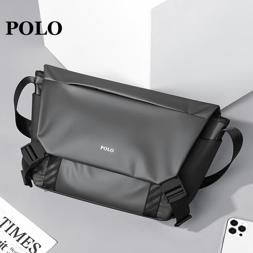 Polo New Shoulder Bag Tendencia funcional para hombres Bolso cruzado de cuerpo Crossbody Juvenil Traje de trabajo de hombro