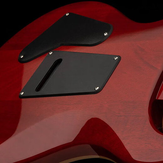 Guitare électrique PRS SE Custom 24 New Rock Guitare électrique débutant Advanced Steel String Guitar avec poignée C844CG en carbone noir Cherry Red Gradient