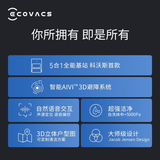 科沃斯扫地机器人扫拖一体洗地机自动清洗智能家用吸尘器全自动洗地机免洗拖布自动集尘原装二手8新以上 X1 OMNI【自动洗抹布集尘3D避障系统】 无原包装8新