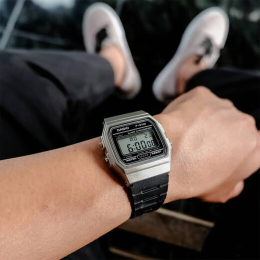 Casio watch men's retro small square big winner same style student sports simple waterproof watch F-91WM-1B (main recommendation)