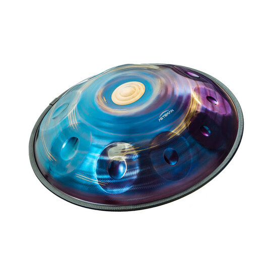 Als Teman -Handscheibe erhält ein nationales Verkaufsvolumen von über 10.000 Handpan professionellen Percussion -Instrumenten eine vollständige Reihe von Tutorials [Support Customization] Meteor 10 Sounds