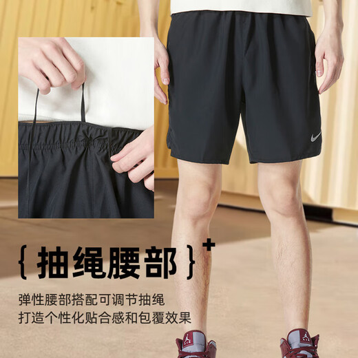 耐克（NIKE）g运动套装男两件套 夏季纯棉POLO衫短袖T恤 跑步健身训练快干短裤 FN3895-010+DV9345-010 M
