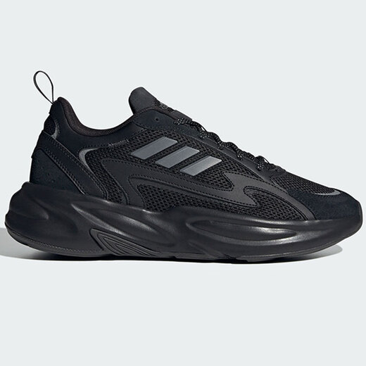 Adidas running shoes men's shoes women's shoes summer new outdoor fitness training sports shoes lightweight cushioning breathable casual shoes JI1585 black 36