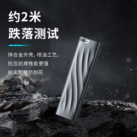 Lenovo 1 TB Nvme1000 MB/s mobiles Solid-State-Laufwerk (PSSD) PS9 Typ-C USB3.2 Dual-Interface-Mobiltelefon, direkt mit externem Laptop verbunden