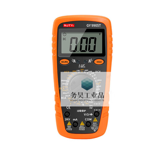 Mining Mining Multimeter DC 2000 Вольт Большой метр 1000V1500V Высокий напряжение фотоэлектрический метр анти-заработной GY9905T [Официальный стандарт]