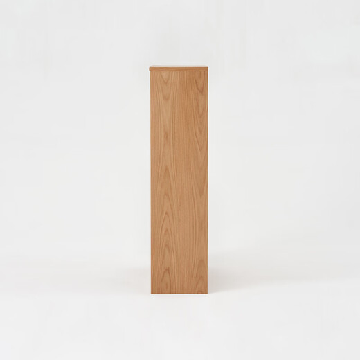 MUJI wooden bookshelf OA white oak style modern residential furniture storage rack storage cabinet vertical style length 80*width 28.5*height 111cm