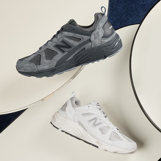 NEW BALANCE老爹鞋男鞋女鞋复古夏季网面透气休闲运动鞋878系列CM878MB1 42
