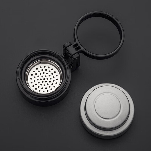 Copa de vidrio de una sola capa Heenoor Gran capacidad Anillo de elevación portátil Copa de agua de agua Sports Copa de té para hombres [XN-9076] Gran capacidad-695 ml de gran capacidad