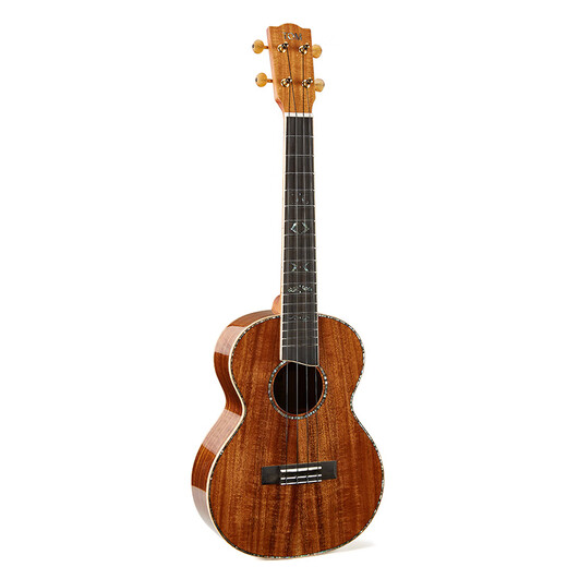 Tom full single ukulele M9HF tiger pattern acacia wood small guitar 26 inch male and female universal beginner children Uklili 26 inch M9HF [electric box]