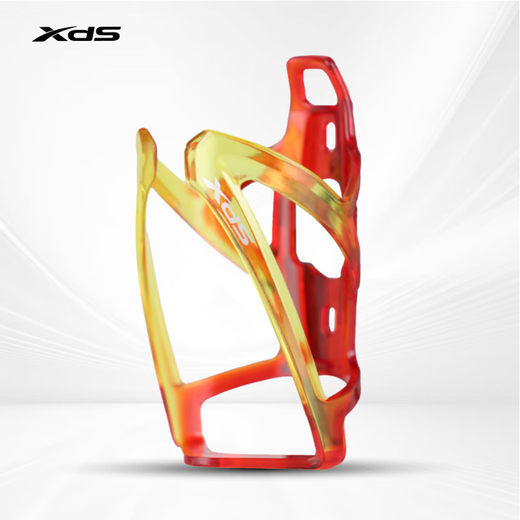 Xidesheng (xds) bicycle gradient water bottle cage F-338 resin environmentally friendly, durable, simple and versatile cycling equipment accessories, transparent color