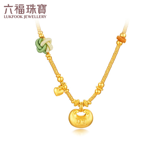 Люфу ювелирные украшения серии реликвий Fuman Gold xiaopang fu bao crushed gold колье набор колье G13tbgn0001 9,75 грамма (включая стоимость рабочей силы 1365 юаней)