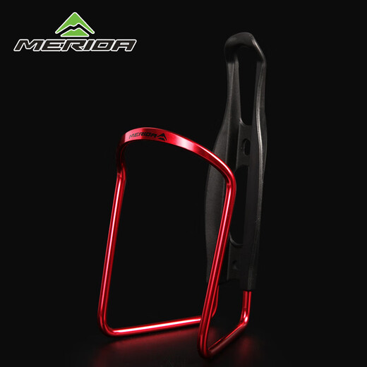 MERIDA Bicycle Water Bottle Rack Mountain Bike Road Bike Aluminum Alloy Ultra-Light Water Cup Rack Water Bottle Rack Cycling Accessories Black