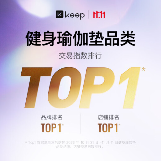 Keep瑜伽垫 健身垫TPE防滑加宽183*80cm初学者男女垫子家用 暗夜蓝
