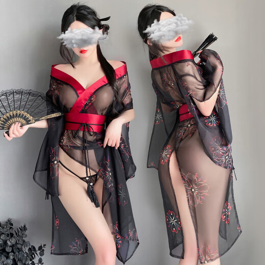 霏慕日本和服睡衣情趣内衣日系女性感刺激高档女仆小胸大码美女sm汉服 6628日式【和服系带腰封内裤】古风羞耻后可入前吃 衣服房事露出外出可穿夫妻诱惑炮姐穿搭方便老公吃