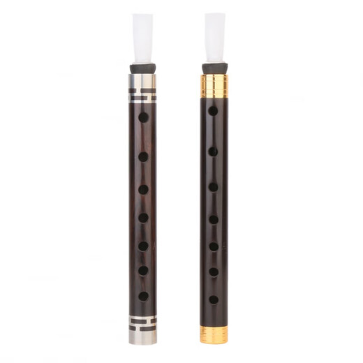 Baiguo spielen Level Ebony Rohr DC B-SCROLL großer Ga großer F-Melodie-Anfänger-Rohr-Instrument Tränengasgang Gao Zinn groß F Tune 1 + 8