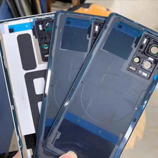 SwitchEasy is suitable for iqoo7 original mobile phone back cover 8 original tempered glass back screen 9 battery back cover replacement back shell IQOO7 latent blue accessories with framed lenses