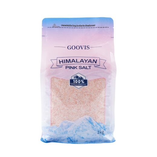 GOOVIS Himalayan Salt Himalayan Pink Salt Rock Salt 1kg Rose Salt Bath Salt Mineral Salt 2 Bags Discount Pack 2kg