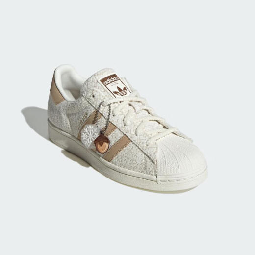阿迪达斯【滔搏运动】adidas三叶草女子SUPERSTAR WLIFESTYLE休闲鞋 IF3883 35.5