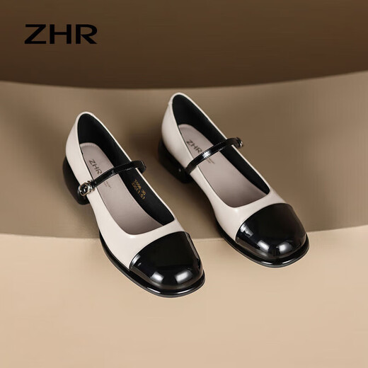 ZHR MOAFERS RETRO RETRO SUPLINACIÓN MARY JANE SAPOS MAYOS Y VERSATILES SOLO SOLO MUJERES Y686 BEIGE 37