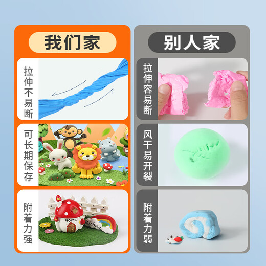 Zhigao Smart High Antibactérien Ultra Light Clay 24 Color Sac Children's Colorful Mud Plashine DIY Toys for Boys and Girls New Year Gift