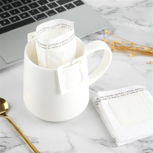 Chaosihui coffee filter paper fan-shaped coffee paper V-shaped coffee paper tea filter paper manufacturer wholesale hanging ear coffee filter bag V-shaped 01 approx. (for 1-2 people) 100 sheets