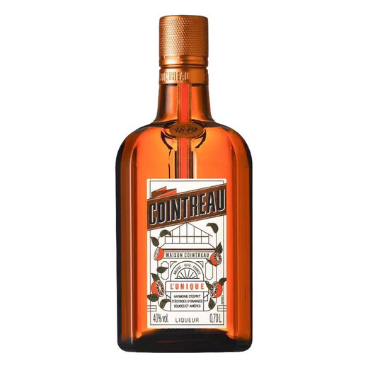 君度力娇酒 香橙（Cointreau Liqueur）洋酒 君度700ml*1
