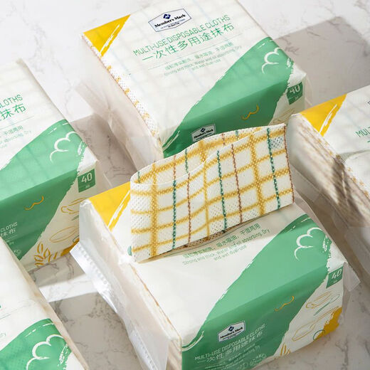 Disposable dishwashing cloth, 40 packs, multi-purpose, wet and dry use, strong and washable, multi-scenario, 6 packs (240 packs) in the bag