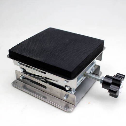 Shantou Lincun kitchen garbage disposer shock bracket cushioning kitchen waste machine support frame load-bearing bracket adjustment base aluminum oxide 20*20 (10 mm shock cotton)