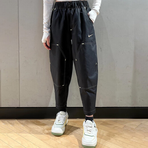 耐克（NIKE）女裤冬季新款运动裤潮流时尚透气舒适宽松长裤 HF6174-010 L