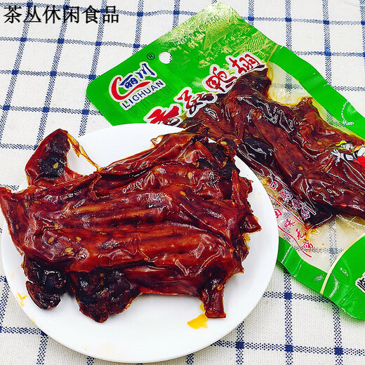Lichuan; L alas de pato de champiñones 35 g/Bag Sauce Sabor alas asadas bocadillos casuales alas de pato esto