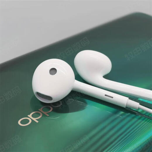 OPPO earphones wired original reno111098765Pro+4findx6x7x5type-c OnePlus ace23 mobile phone special flat mouth semi-in-ear in-ear headphones (Type-c interface universal) [OPP