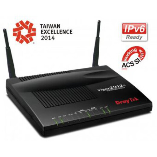 Juyi Technology Draytek Vigor 2912n Firewall Router 2910 G1000 Upgrade Product Black Level Product Black