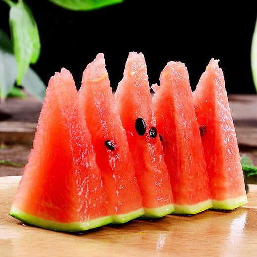 Dayu Lazy Man Watermelon Seed Seedlings Extra Large Suitable for Early Maturing Lazy People in the South 8424 Kirin Melon Meidu Seedless Fruits and Vegetables Black Watermelon Seeds 10 capsules 2 bags