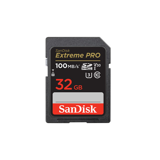SanDisk 32GB SD memory card 4K V30 U3 C10 camera memory card reading speed 100MB/s writing speed 90MB/s mirrorless/SLR camera memory card