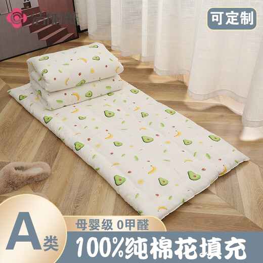 山头林村手工定做婴儿褥子幼儿园床垫儿童纯棉花垫被拼接床垫子学午休垫 手工下单现做纯棉花2.5斤+半斤 13555