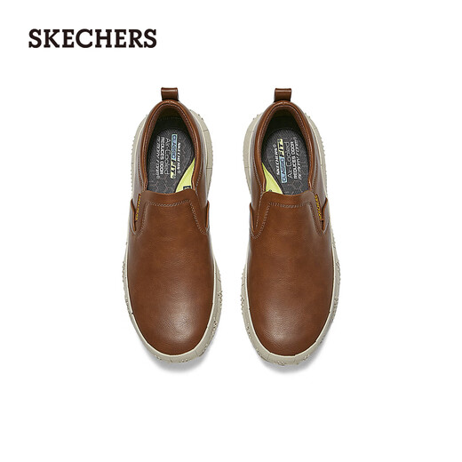 Skechers men's business shoes autumn formal casual shoes soft sole slip-on work shoes loafers 210905