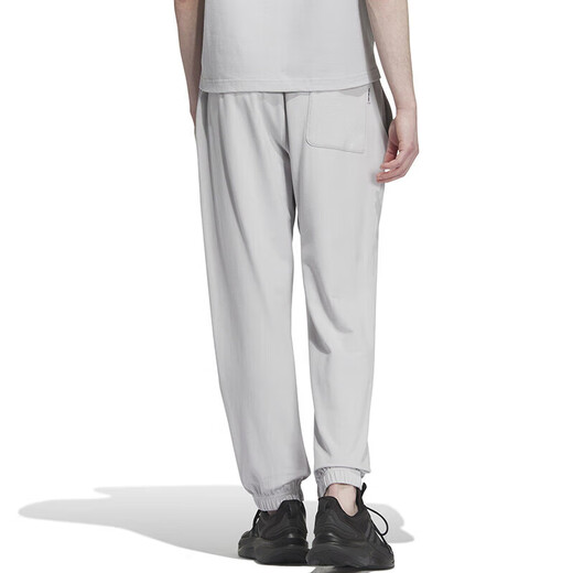 Adidas (Adidas) Jogginghose Herrenhosen 2025 Frühling und Herbst Casual Hosen Strickhosen Lose Lose bequeme atmungsaktive Hose IP3927 Hellgrau XL