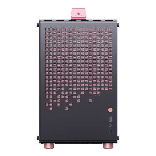 JONSBO Z20 pink/black MATX case (detachable portable case/240 radiator/160mm air cooling/ATX power supply/long graphics card/Type-c Gen2)