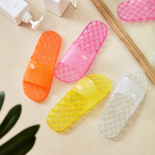 Sandalias antiguas de cristal de apio, zapatillas de cristal para el verano, zapatillas para hombres resistentes a los hombres, suela dura JY-1105 [Negro] 37 [Adecuado para usar 36 tamaños de zapatos]