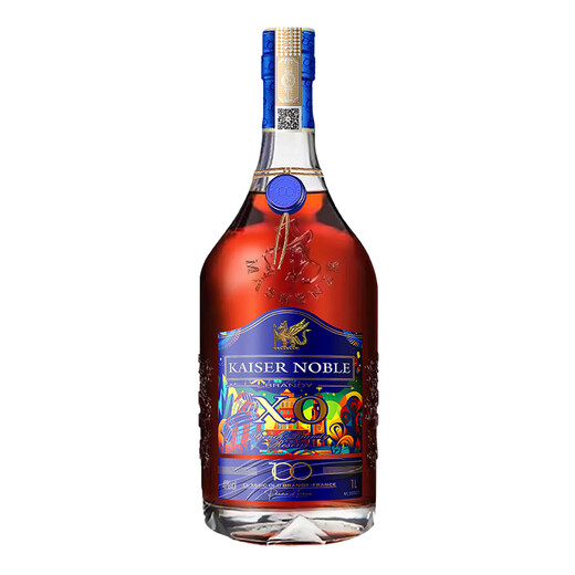 Kaiser Noble Kaisernoble aus Frankreich XO Brandy Wine 40 Grad 1L Spirit Wine Geschenkbox Geschenk 100 Limited Edition 1000ml (bevorzugt von alten Kunden) 1000ml 4 Flaschen Limited Edition