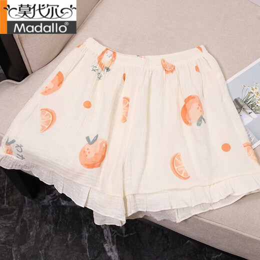 
Modal pajamas for women in summer pure cotton suspender nightgown thin spring and autumn sweet girl home clothes set can be worn outside YSH13297 small flowers with chest pad [set] M height 155-160, weight 80-100 Jin [Jin equals 0.5 kg]]