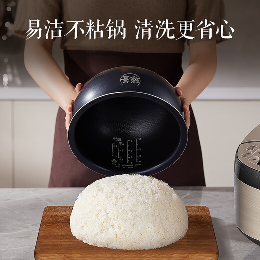 苏泊尔（SUPOR）电饭煲家用1-8人柴火饭电饭锅4L大容量球釜内胆微压焖香蛋糕功能智能微压多功能40FC733