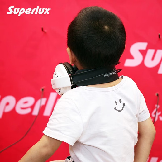 Superlux舒伯乐 HD681EVO 监听半开放式有线音乐HIFI耳机头戴式 HD681EVO【黑色】