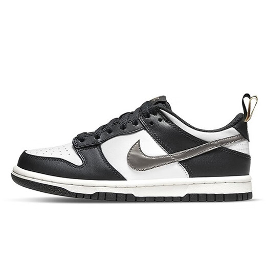 耐克（NIKE）板鞋Dunk Low 女鞋百搭低帮ins潮时尚休闲鞋滑板鞋 潮品 DH9764-001/金银logo 36.5
