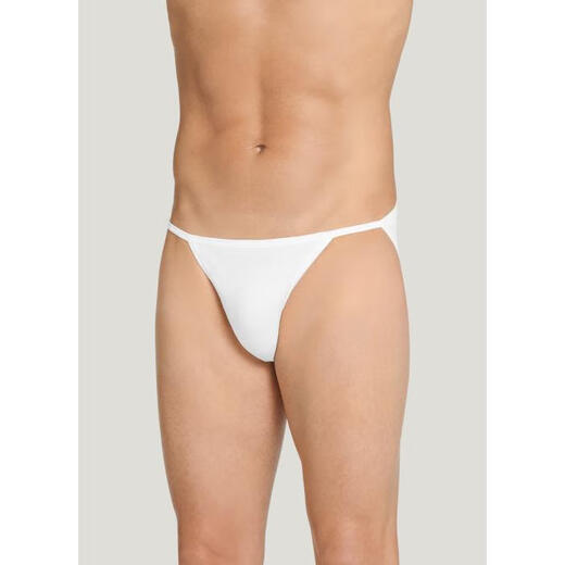 JOCKEY men's underwear bikini bottoms thong breathable cotton comfortable briefs low-waist solid color casual 3-piece black 3 pieces lSuitable for waist circumference 91-96cm