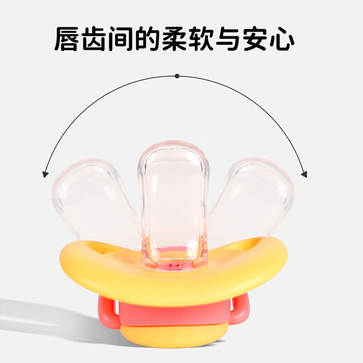 Haiyiduo pet silicone pacifier anti-colic night use flat head simulated breast milk sleeping type cat and dog cartoon pacifier pacifier random color