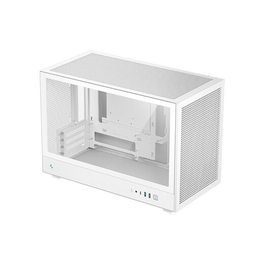 九州风神（DEEPCOOL）CH260电脑主机机箱白色支持M-ATX背插主板/支持360水冷/ATX电源/兼容388mm显卡/Type-C接口